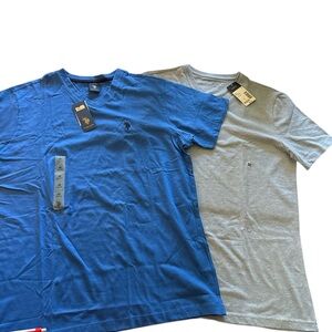 New Bundle U.S. Polo Assn. & Structure Vneck Short Sleeve Tees size Medium